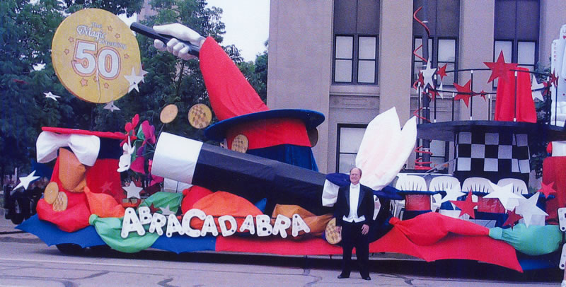 Best Magicians in Indianapolis - Abracadabra Featured in Indianapolis 500 Festival Parade!